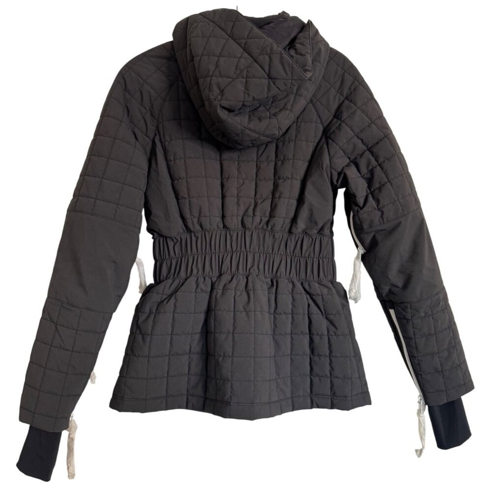 Free People All Prepped Ski Jacket Size Small Black Movement NWT $438 Quilted - Picture 4 of 16